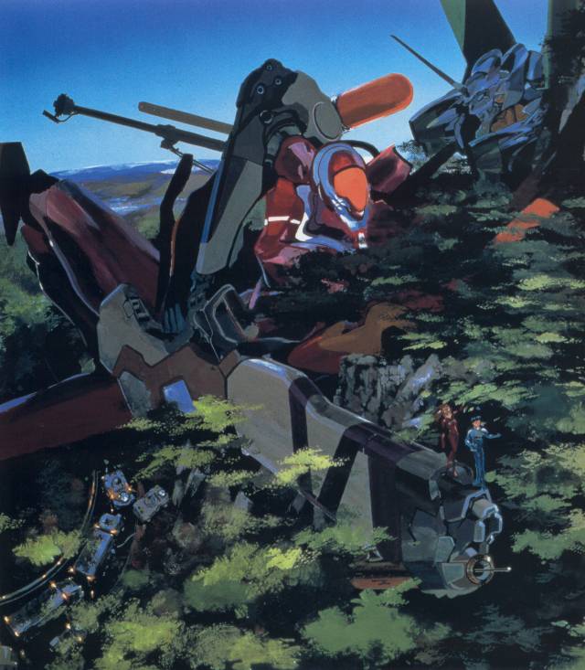 eva 01+eva 02+ikari shinji+soryu asuka langley