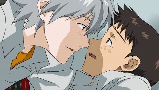 ikari shinji+nagisa kaworu
