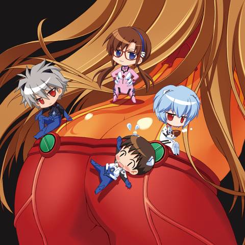 ayanami rei+ikari shinji+makinami mari illustrious+nagisa kaworu+soryu asuka langley
