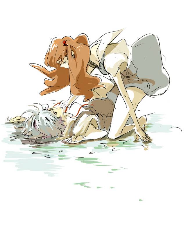ayanami rei+soryu asuka langley