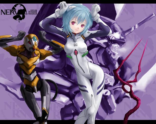 ayanami rei+eva 00+eva 01