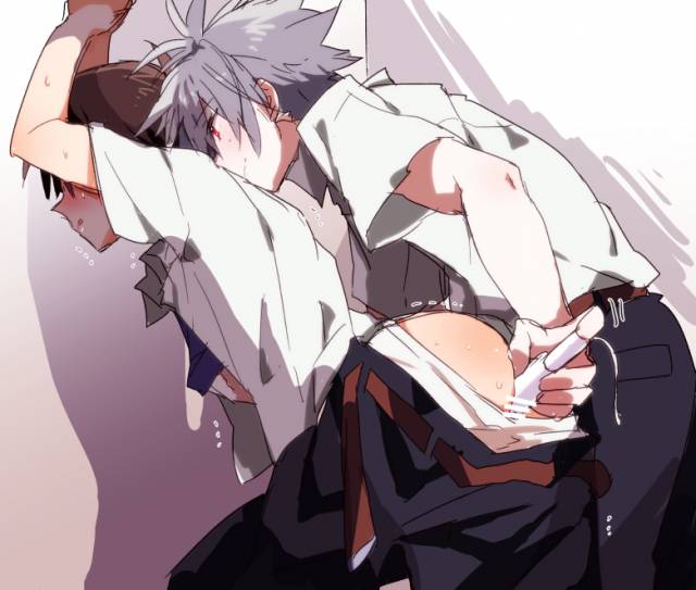 ikari shinji+nagisa kaworu