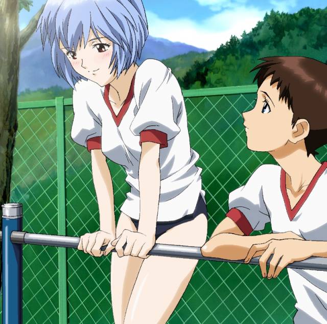ayanami rei+ikari shinji