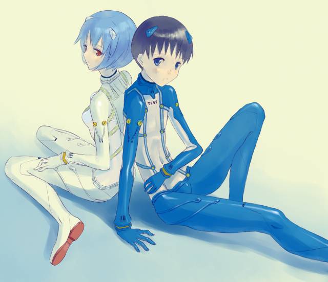 ayanami rei+ikari shinji
