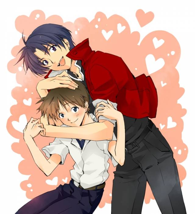 ikari shinji+katsuragi misato