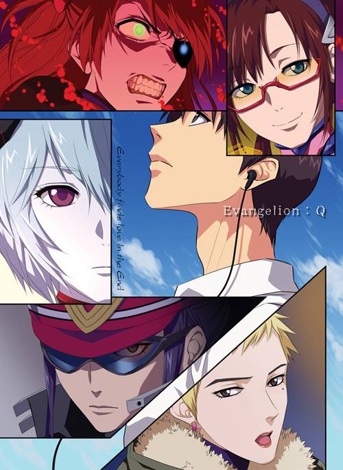 akagi ritsuko+ayanami rei+ikari shinji+katsuragi misato+makinami mari illustrious+soryu asuka langley