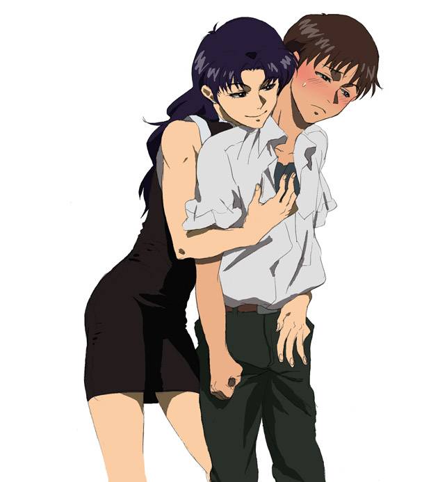 ikari shinji+katsuragi misato