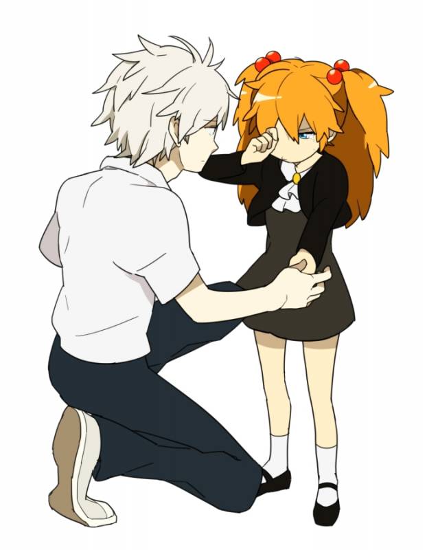 nagisa kaworu+soryu asuka langley