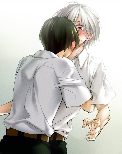 ikari shinji+nagisa kaworu