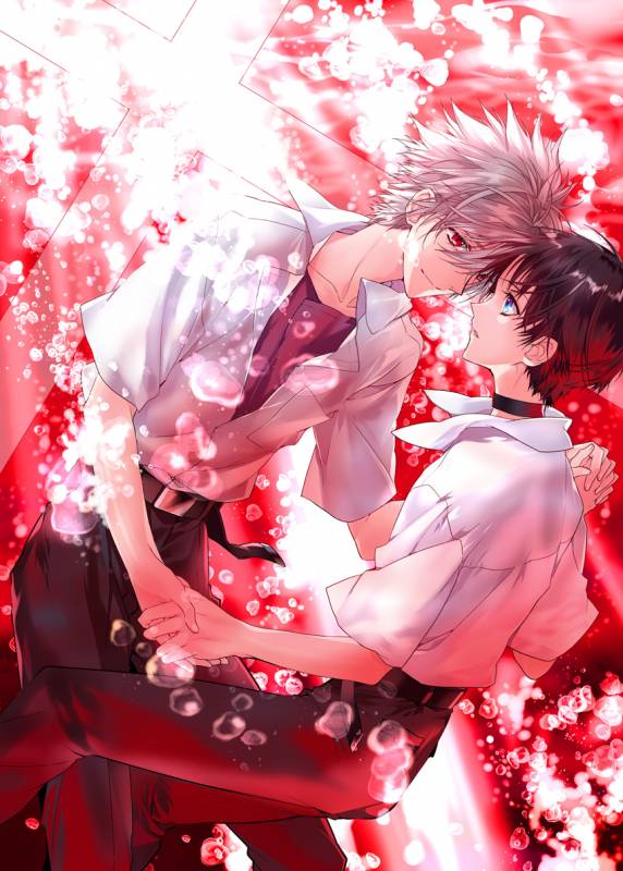 ikari shinji+nagisa kaworu