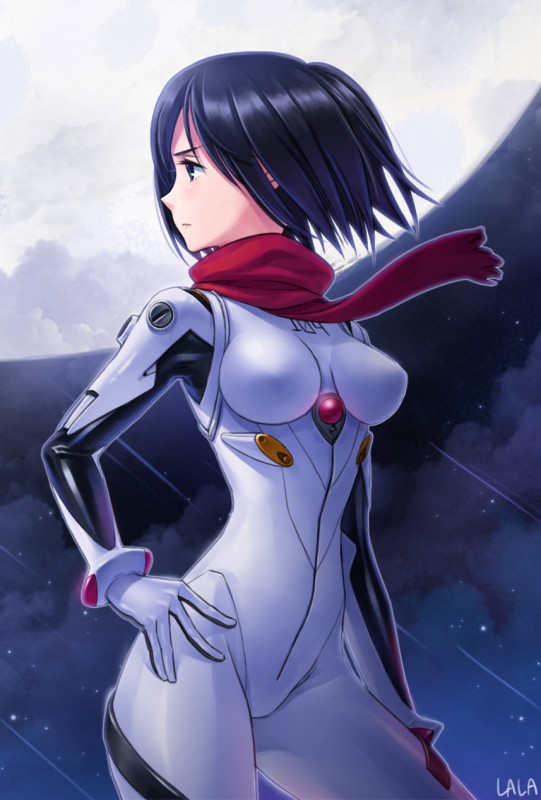 ayanami rei+mikasa ackerman