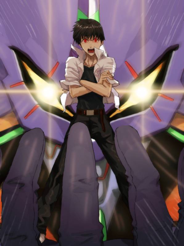 eva 01+ikari shinji