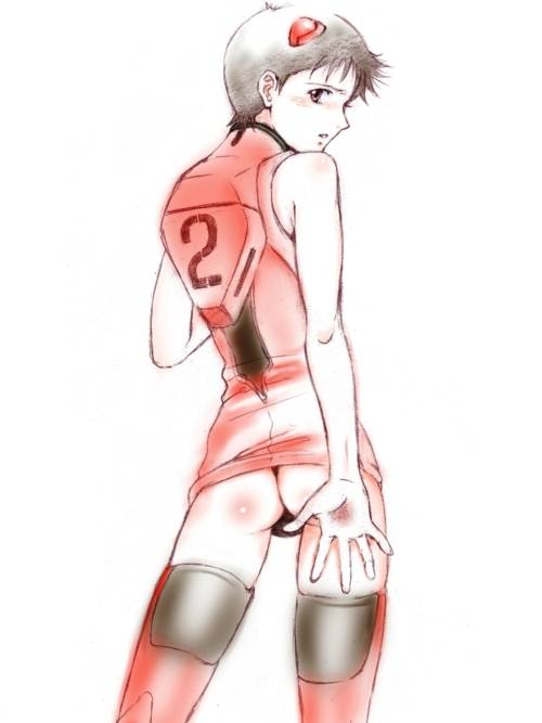 ikari shinji+soryu asuka langley