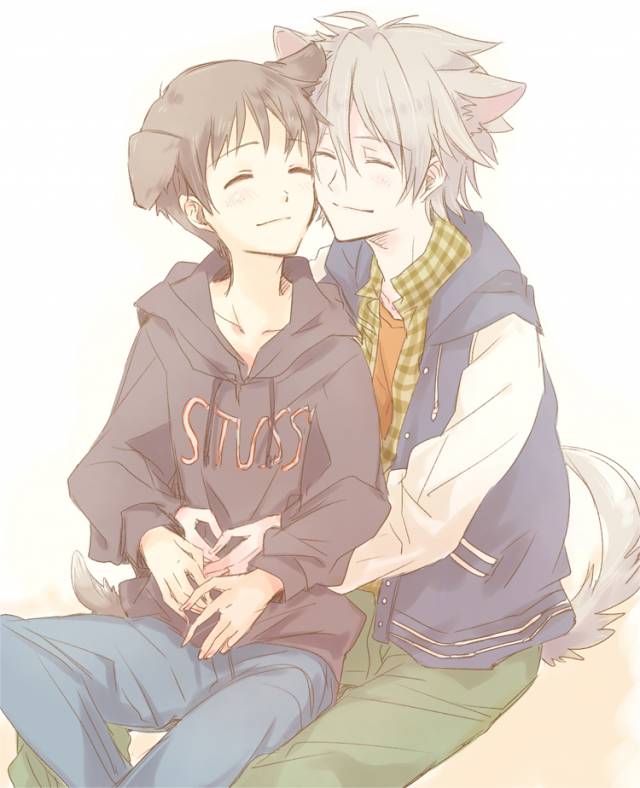 ikari shinji+nagisa kaworu