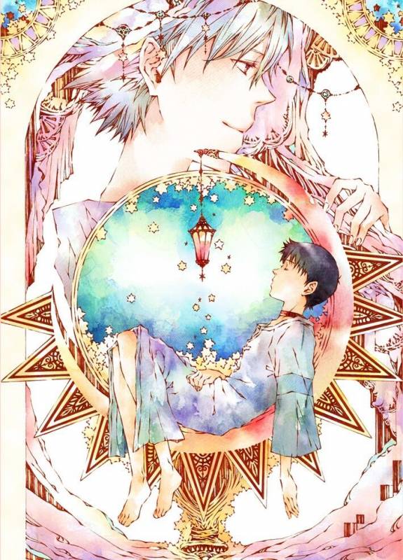 ikari shinji+nagisa kaworu