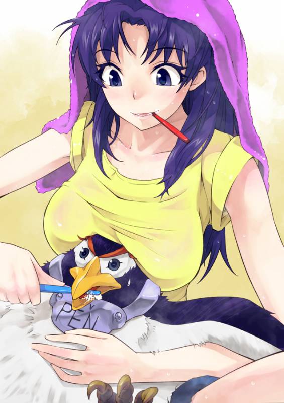 katsuragi misato+penpen