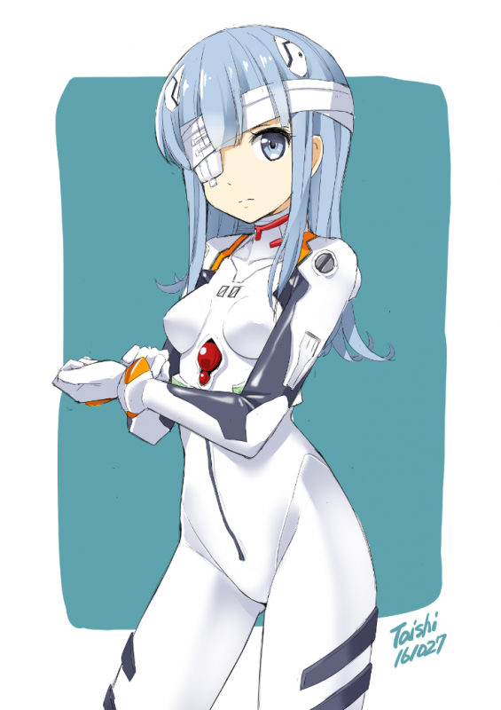 ayanami rei+hatsukaze (kantai collection)