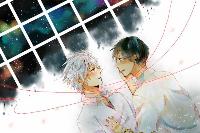 ikari shinji+nagisa kaworu