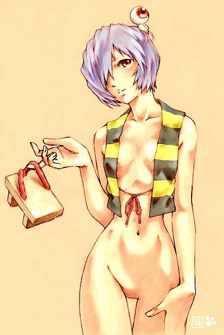 ayanami rei+kitarou+medama oyaji