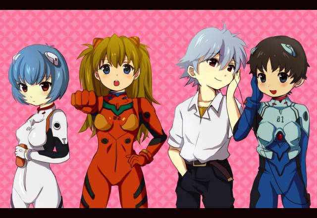 ayanami rei+ikari shinji+nagisa kaworu+soryu asuka langley