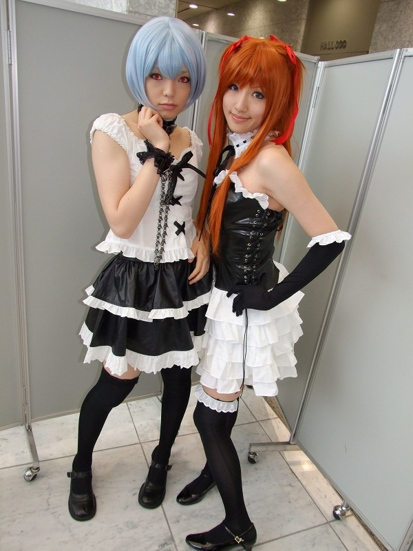 ayanami rei+soryu asuka langley