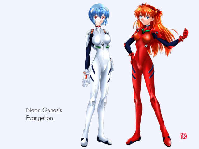 ayanami rei+soryu asuka langley