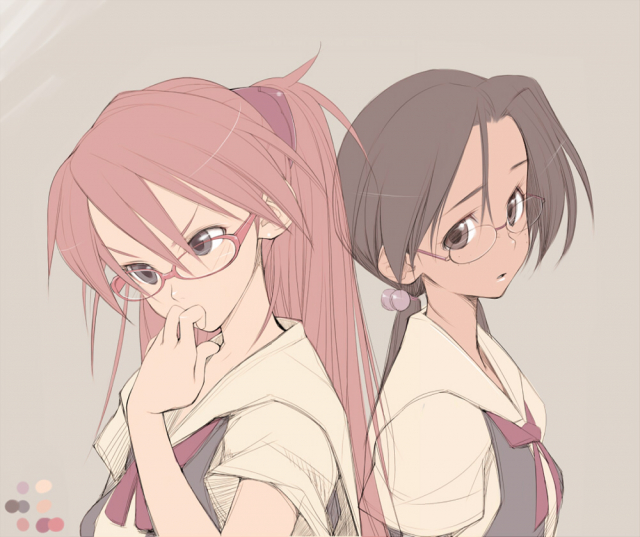 horaki hikari+soryu asuka langley