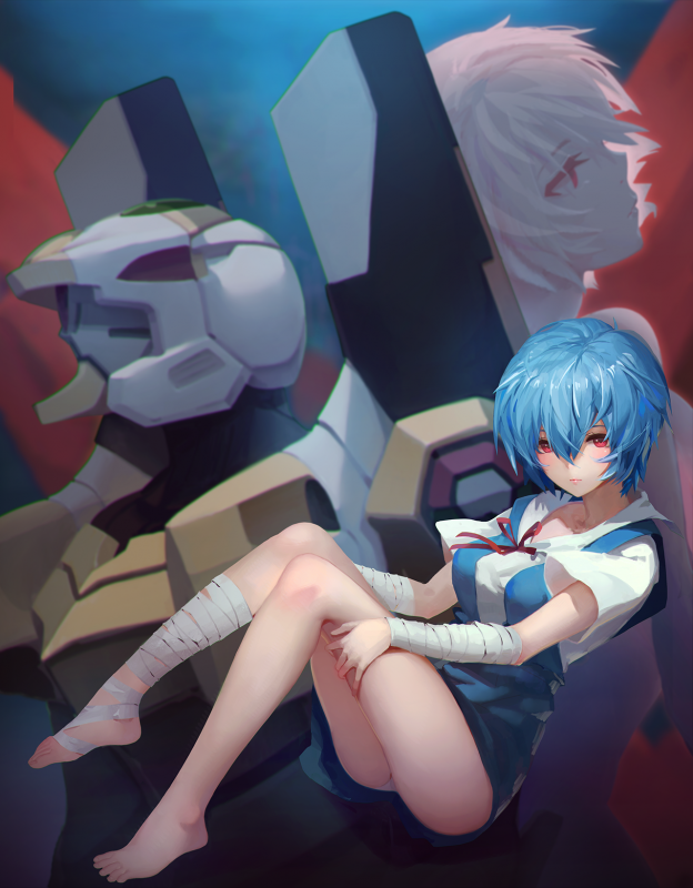 ayanami rei+eva 00