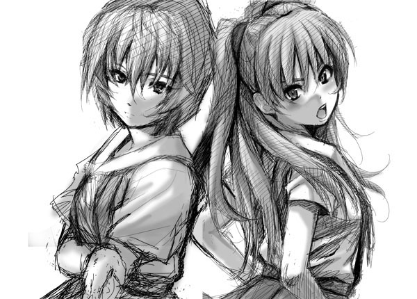 ayanami rei+soryu asuka langley