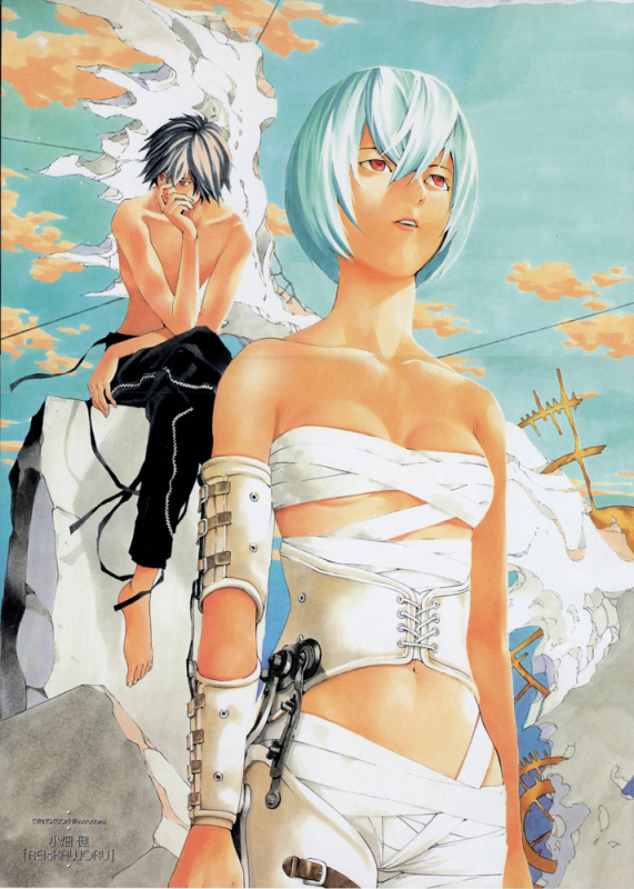 ayanami rei+nagisa kaworu