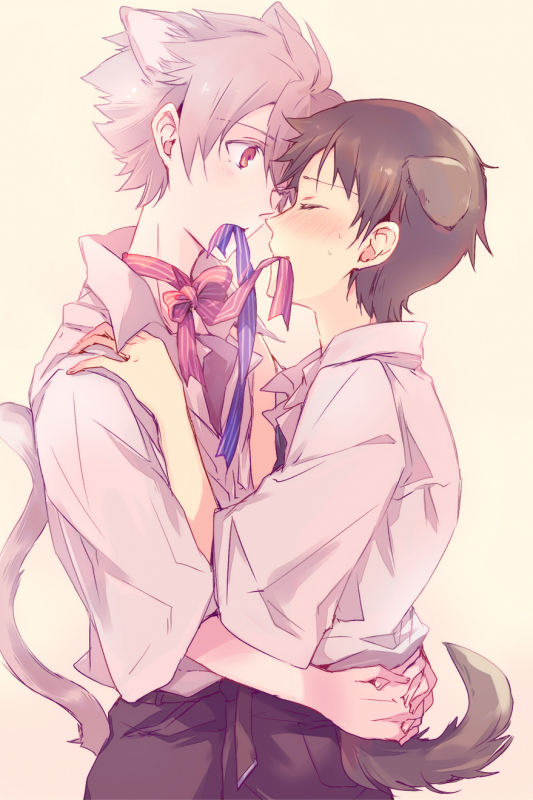 ikari shinji+nagisa kaworu