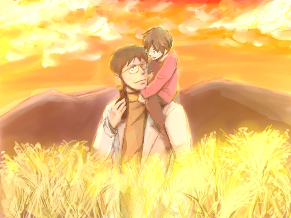 ikari gendou+ikari shinji