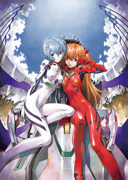 ayanami rei+soryu asuka langley