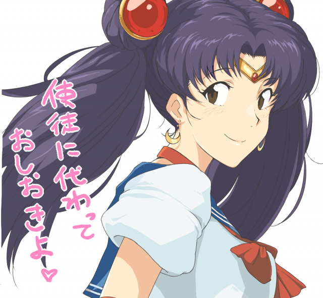 katsuragi misato+mitsuishi kotono+sailor moon+sailor moon (cosplay)