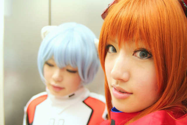 ayanami rei+soryu asuka langley