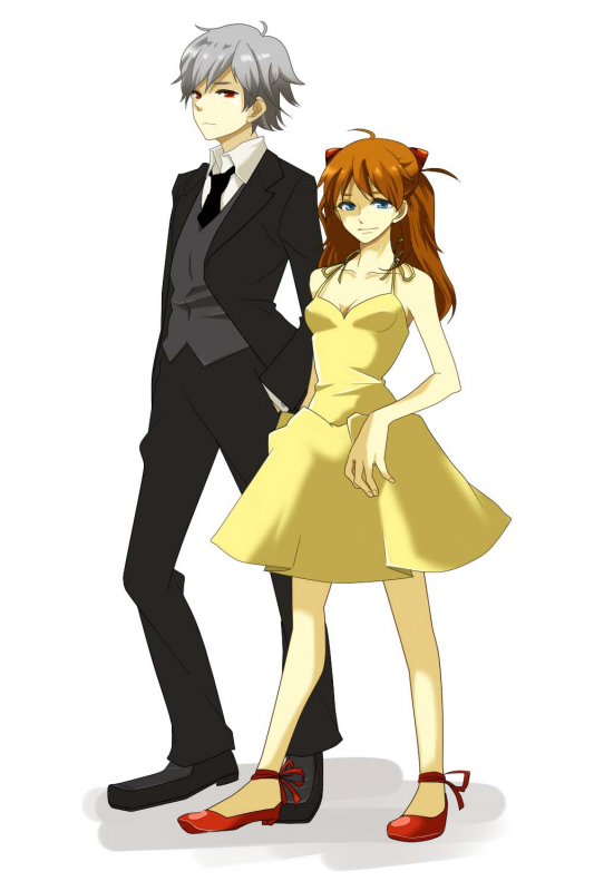 nagisa kaworu+soryu asuka langley