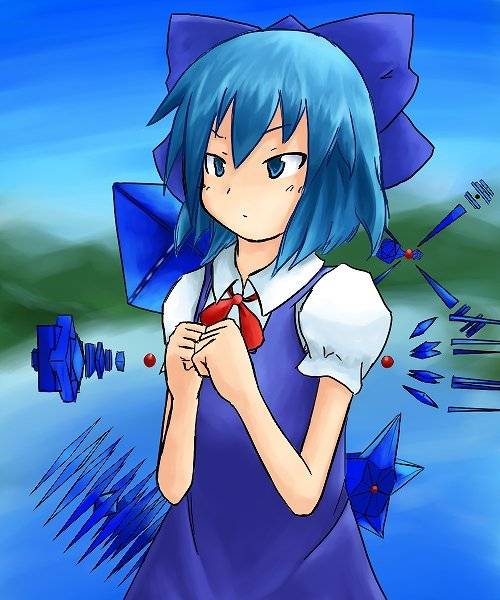 angel (evangelion)+cirno+ramiel