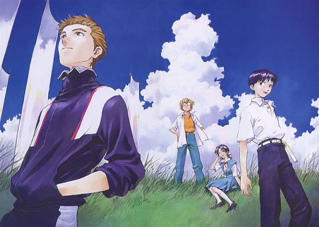 aida kensuke+horaki hikari+ikari shinji+suzuhara touji